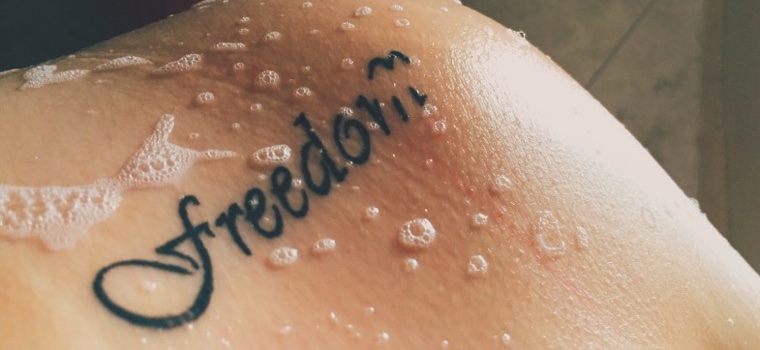 Freedom tattoo